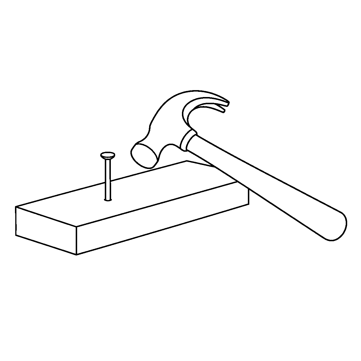 못과 망치